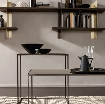 Tavolino Narciso rettangolare di Cantori