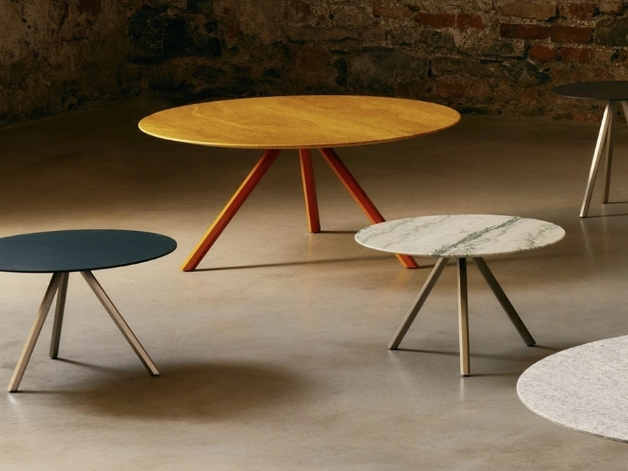 Tavolino Mini Heb con top in marmo di Desalto