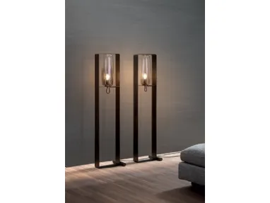 Lampada da terra Bio-s in metallo e vetro di Bonaldo