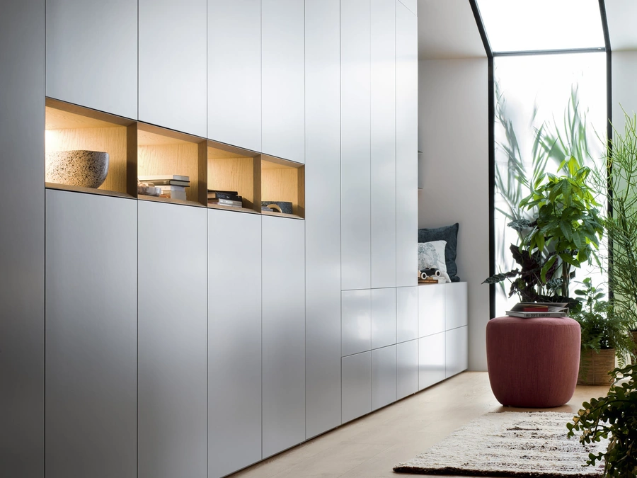 Armadio Alfa con Nicchia di Novamobili