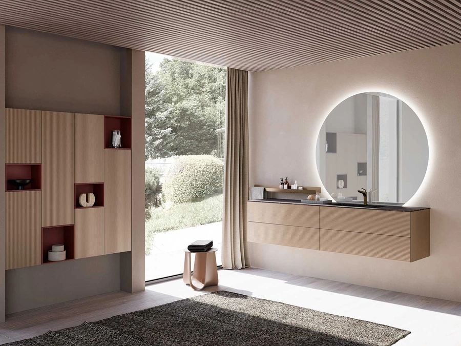 Mobile da Bagno sospeso M System 033 di Baxar