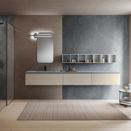 Mobile da Bagno sospeso M1 System 136 di Baxar