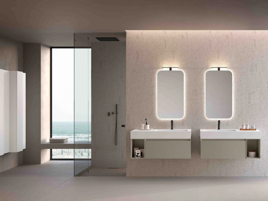 Mobile da Bagno sospeso M1 System 144 di Baxar