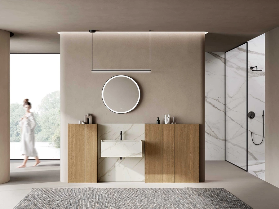Mobile da Bagno M3 System 302 in Rovere di Baxar