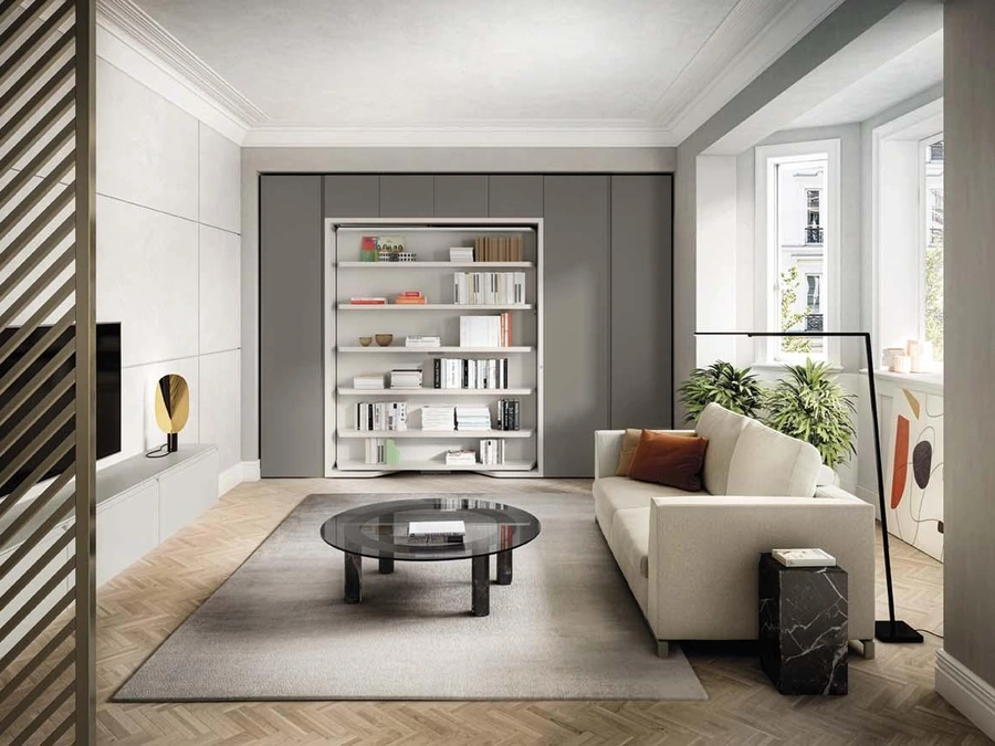 Letto a scomparsa LGM 2-0 Book di Clei