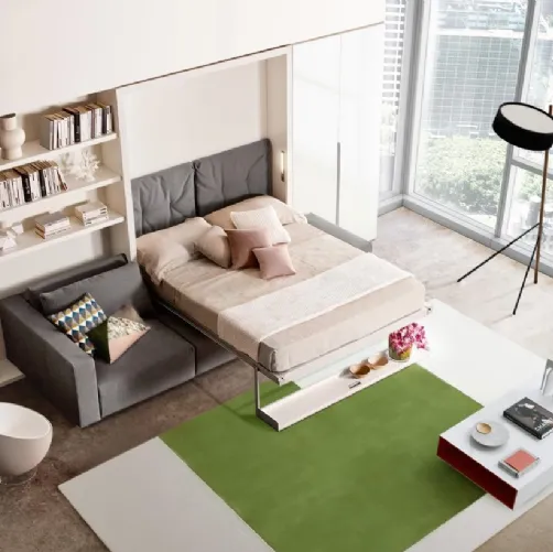 Letto a scomparsa aperto Living 22 Penelope 2 Sofa Next di Clei