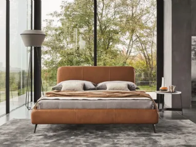 Letto in pelle Aris di Ditre Italia