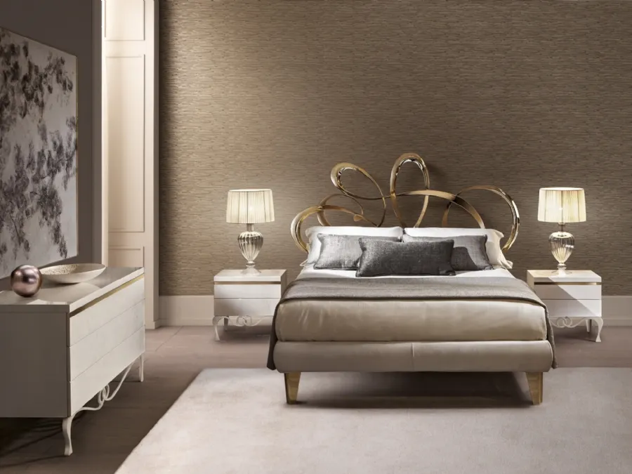 Letto Dolcevita in ferro battuto di Cantori