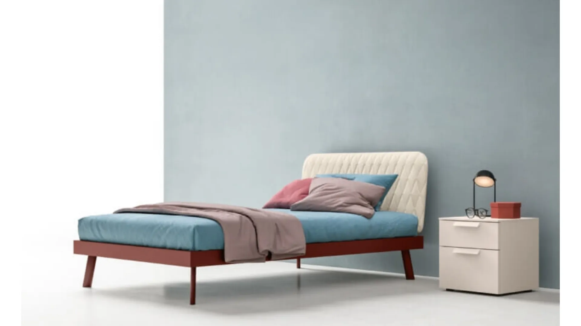 Letto singolo Spoon di Zalf