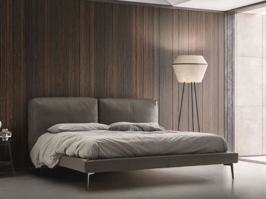 Letto in pelle Sound di Ditre Italia