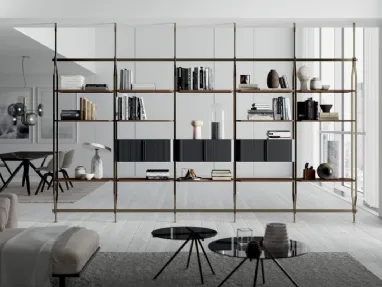 Libreria Charlotte a soffitto 3 di Bontempi