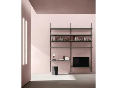 Libreria sospesa SM2006 Flexy Easy di Zalf