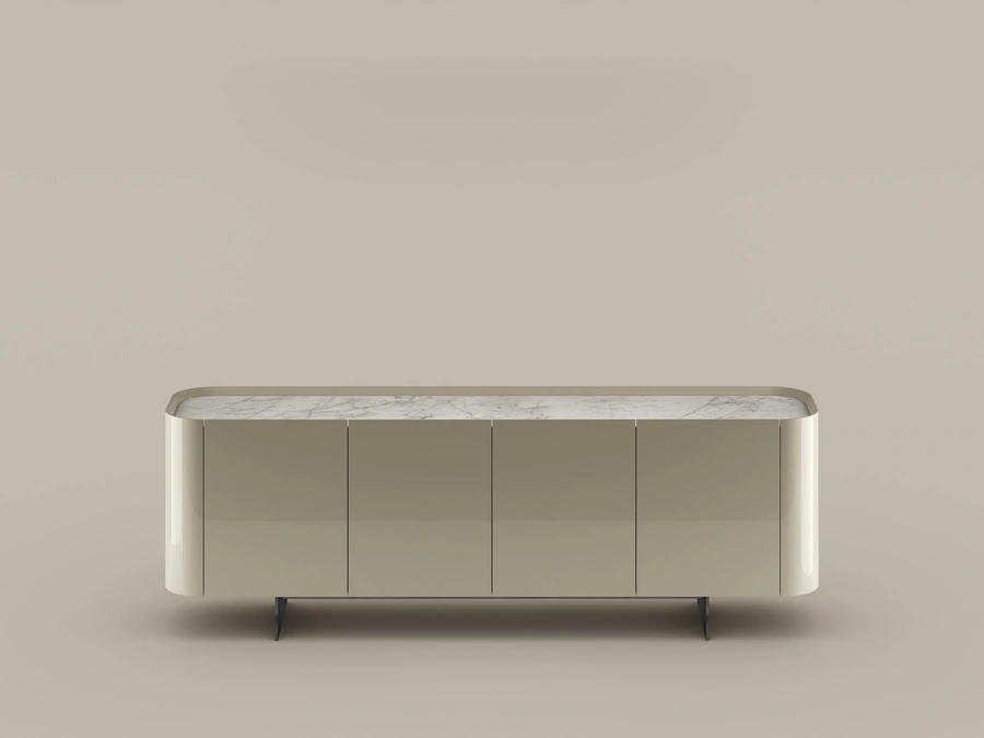 Madia in legno laccato lucido Arragan di Bonaldo