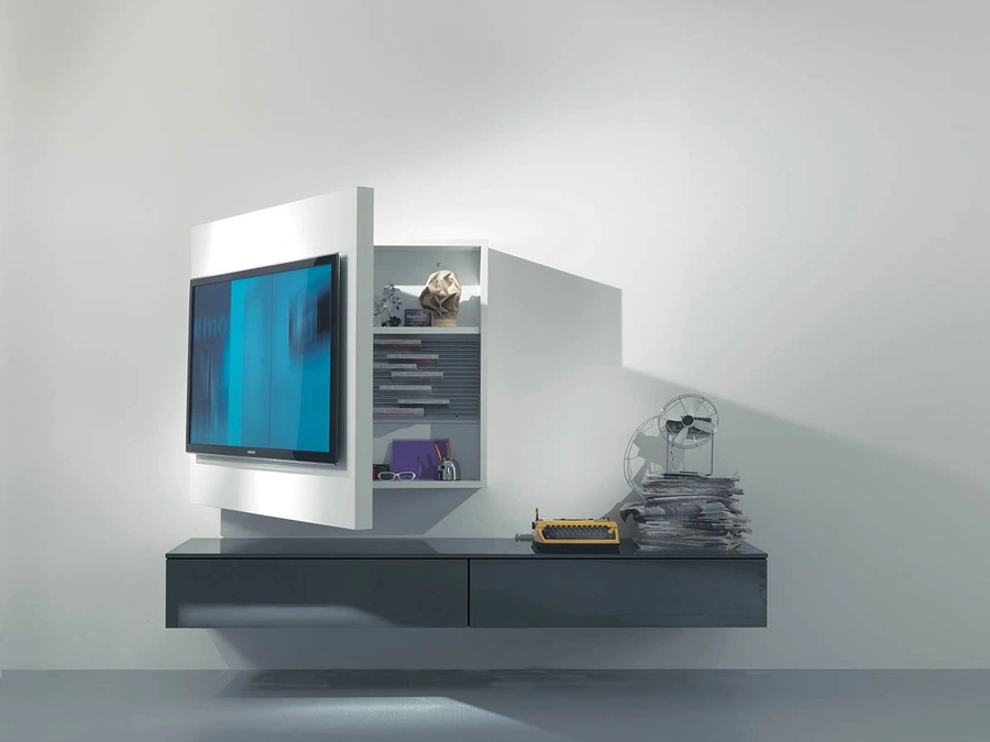 Mobile Porta Tv sospeso Rack 3 di Fimar