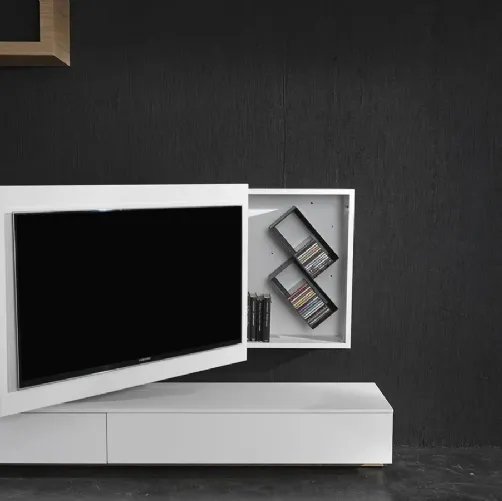 Mobile Porta TV Rack Wide in legno di Fimar