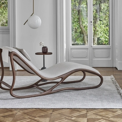Poltrona chaise longue Twilly di Porada