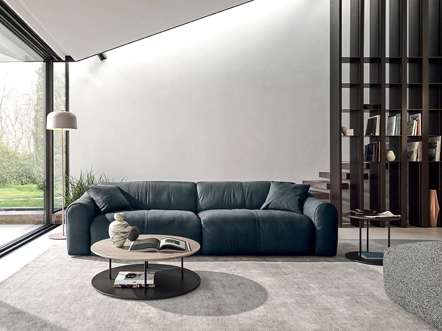 Salotto in pelle Daily di Ditre Italia