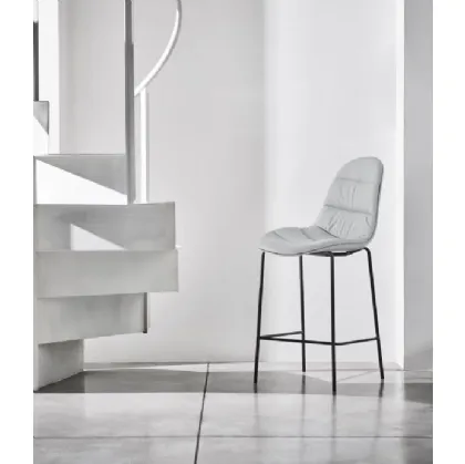 Sgabello Mood Rivestito di Bontempi