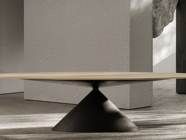 Tavolo Maxy Clay wood di Desalto