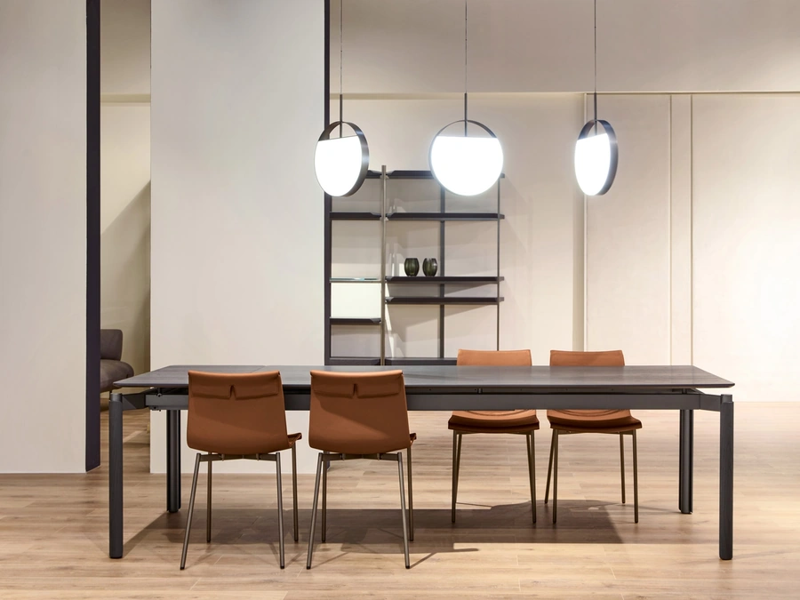 Tavolo Willow con piano in legno di Cantori