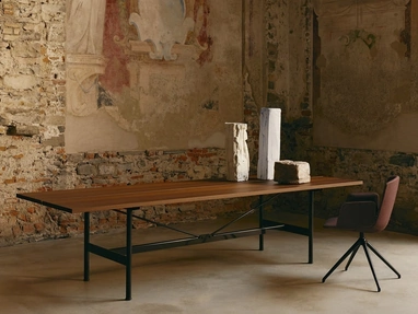 Tavolo Zinco wood di Desalto