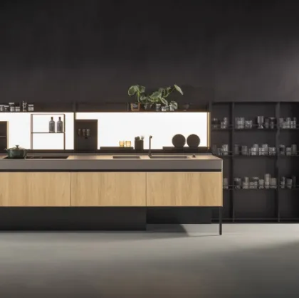 Cucina Design lineare Sei Project 4 di Euromobil
