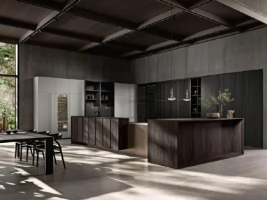 Cucina Design con isola Tai-O di Key Cucine