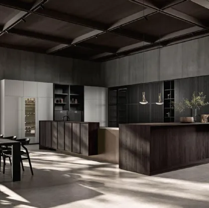 Cucina Design con isola Tai-O di Key Cucine