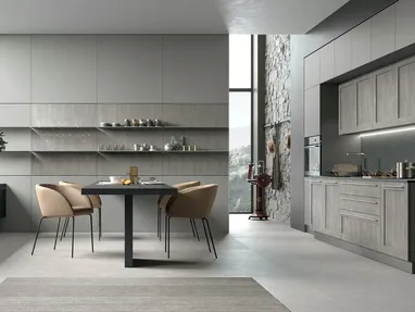 Cucina Moderna lineare City 07 di Stosa