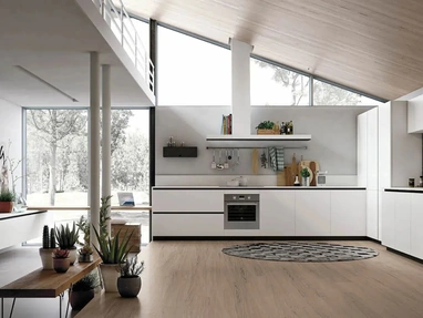 Cucina Moderna angolare Color Trend 05 di Stosa