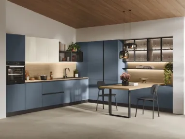 Cucina Moderna con penisola Art-Kaya di Stosa