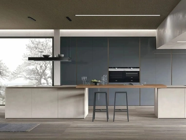 Cucina Moderna con isola Aliant 07 di Stosa