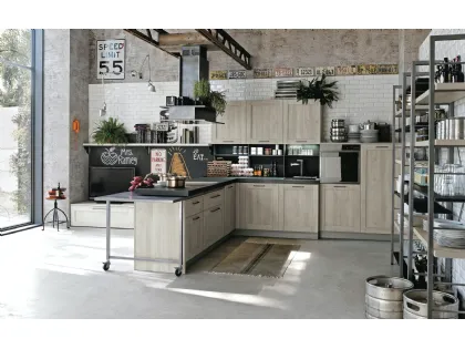 Cucina Moderna City v8 in Rovere Brizzo di Stosa