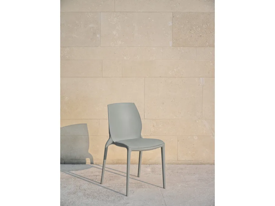 Sedia da giardino impilabile Hidra Outdoor di Bontempi