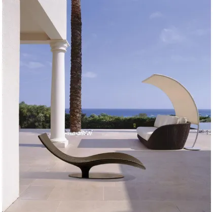 Sdraio Caribe in alluminio e sunloom di Roberti